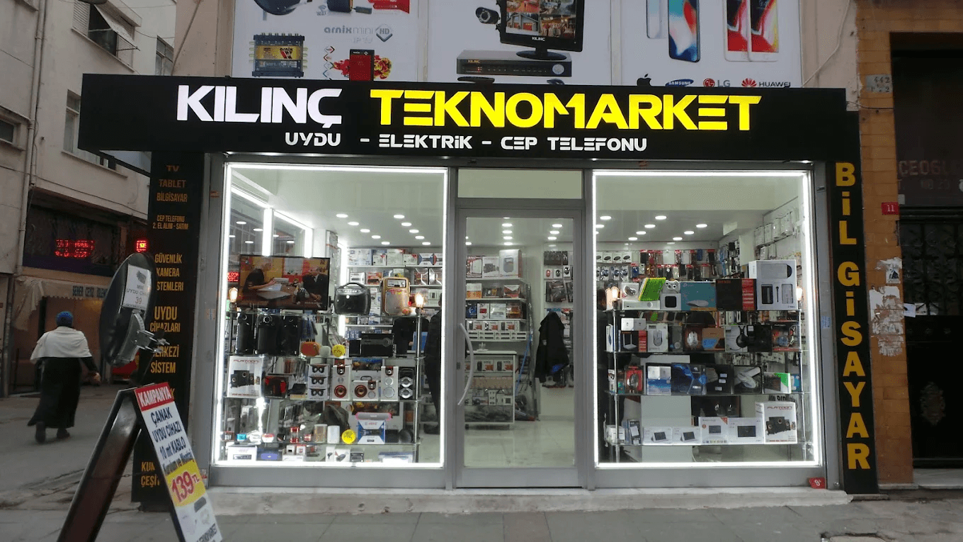Kılınç Teknomarket Beyoğlu mağaza dış cephe